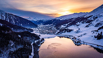 Davos, Switzerland HD wallpaper