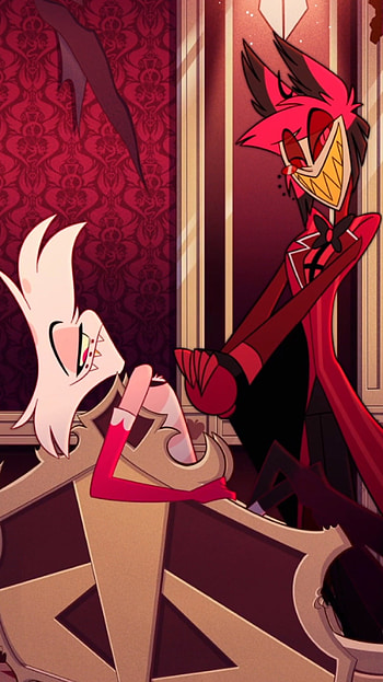 Hazbin Hotel : Alastor & Angel Dust in Style, TV Show, Hazbin Hotel, Alastor (Hazbin Hotel), Angel Dust (Hazbin Hotel) HD phone wallpaper