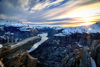 Perfect road trip, Hiking Trolltunga and Preikestolen, Norwegian adventure, Ultimate exploration HD wallpaper