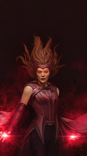 Scarlet Witch, fan art, 2022 HD phone wallpaper
