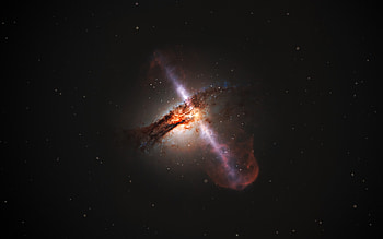 : Supermassive Black Hole HD wallpaper