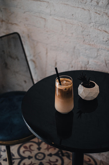 Food, Coffee, Plant, Glass, Table, Drink, Beverage HD phone wallpaper