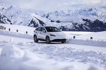 Snow, XPeng G3 HD wallpaper