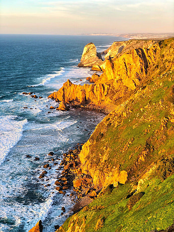 Nature, Sea, Rocks, Shore, Bank, Surf HD phone wallpaper