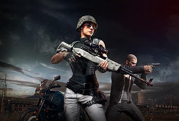 PlayerUnknown's Battlegrounds, video game, 2018, sniper girl HD wallpaper