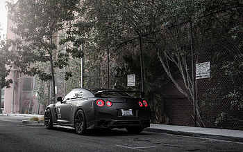Nissan GT-R , High-definition backgrounds, GT-R aesthetics, Speed and power HD wallpaper