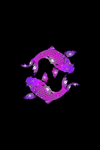 Art, Fishes, Yin And Yang HD phone wallpaper