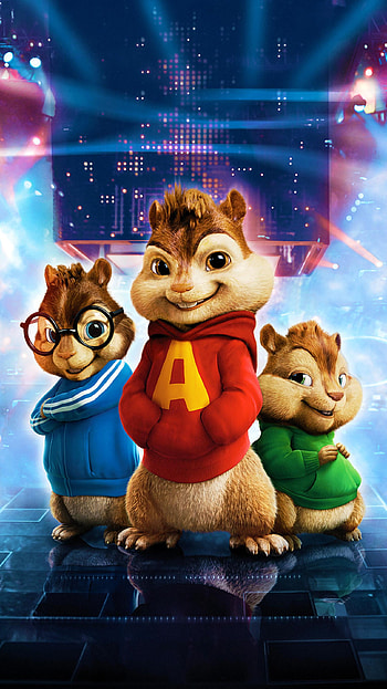 Alvin and the Chipmunks (2022) movie HD phone wallpaper