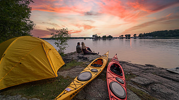 The Thousand Islands, Kayaking HD wallpaper