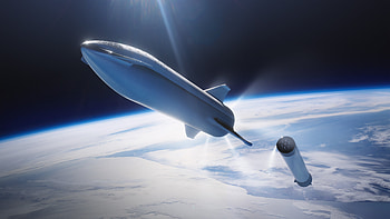 BFR, SpaceX HD wallpaper