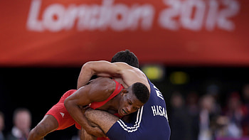 Livan Lopez vs Jabrayil Hasanov, Greco-Roman Wrestling HD wallpaper