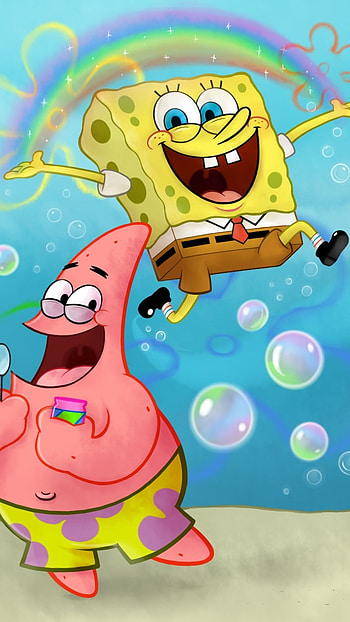 Spongebob, Spongebob Patrick HD phone wallpaper