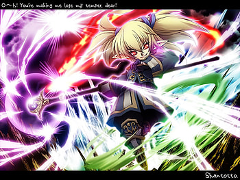 Shantotto, games, colorful, staff, final fantasy series, final fantasy, ffxi, red eyes, xi, wand, final fantasy dissidia, ff11, female, final fantasy 11, weapons, anime, video games, scepter, colourful, dissidia, final fantasy xi HD wallpaper