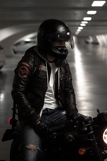 Motorcycles, Motorcyclist, Helmet, Gloves HD phone wallpaper