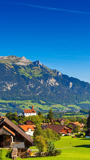 Glaucous, Switzerland HD phone wallpaper