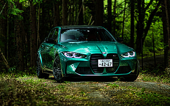 BMW M3 Competition, offroad, G80, 2021 cars, supercars, 2021 BMW 3-Series Sedan, german cars, BMW HD wallpaper