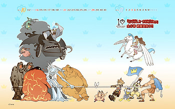 Tugga War Fight!!, disney, characters, sora, square enix, video game, goofy, monsters, donald duck, kingdom hearts HD wallpaper