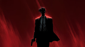 Red Rain Operative Silent Vengeance, red, background, artist, artwork, art, digital-art, ai HD wallpaper