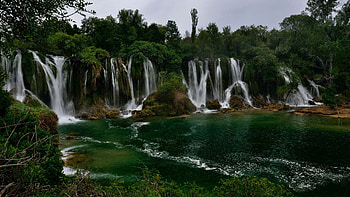 Kravice Waterfall, Natural beauty, Scenic , Nature landscape HD wallpaper