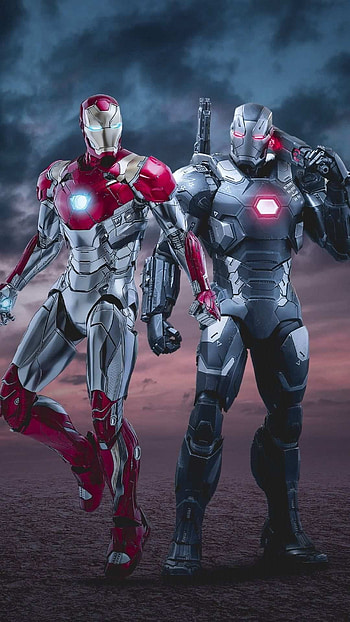 War Machine, Marvel superhero, Iron Man ally, Movie character HD phone wallpaper