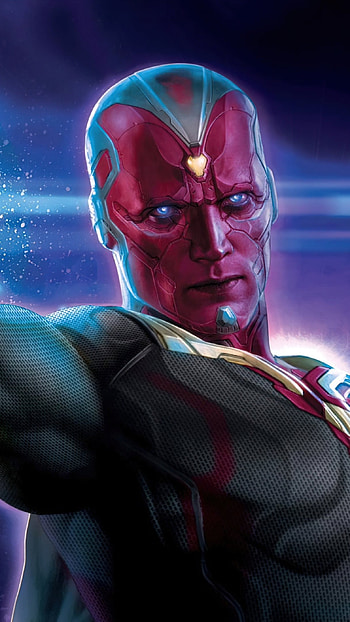 Vision, Marvel, Vision Marvel Superhero HD phone wallpaper