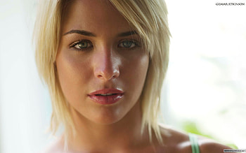 Gemma-Atkinson-face, lady, eyes, face, gemma, models, people HD wallpaper