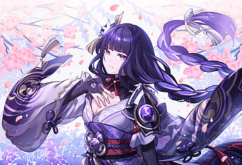 Baal Raiden Shogun (Genshin Impact), Genshin Impact, Video Game HD wallpaper
