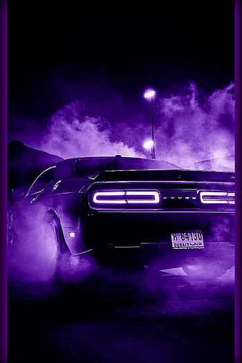 Black car, love, sky, smoke HD phone wallpaper