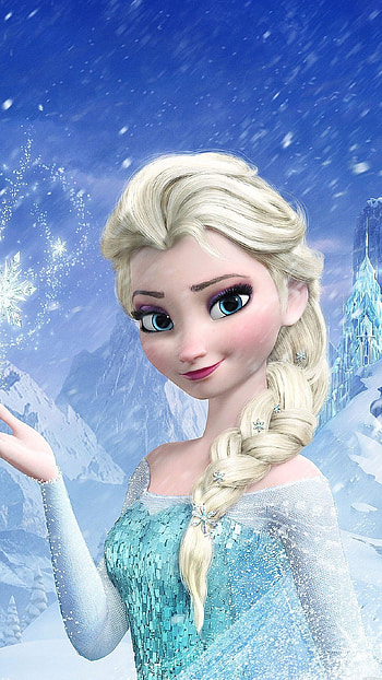 Frozen Elsa, Elsa, Cartoon HD phone wallpaper
