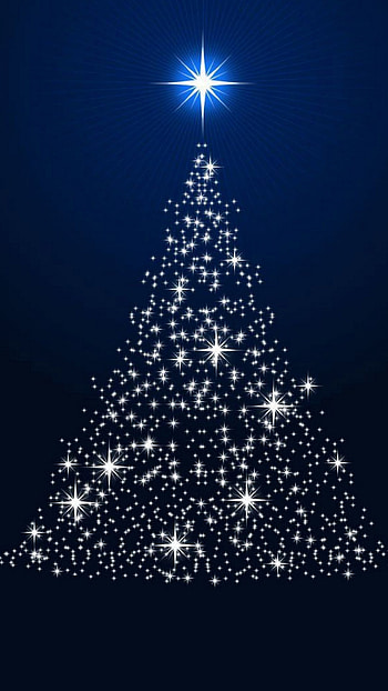 Happy New Year, Christmas Tree HD phone wallpaper