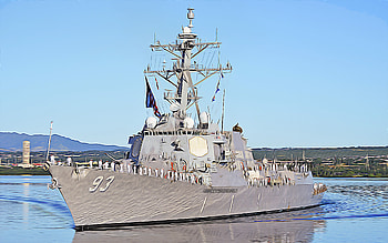 USS Chung-Hoon, , vector art, DDG-93, destroyer, United States Navy, US army, abstract ships, battleship, US Navy, Arleigh Burke-class, USS Chung-Hoon DDG-93 HD wallpaper