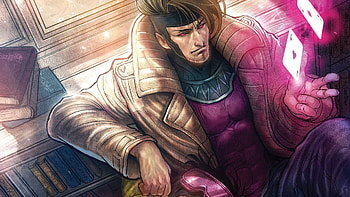 Gambit, Marvel Comics, Rogue's love interest, Cajun accent HD wallpaper