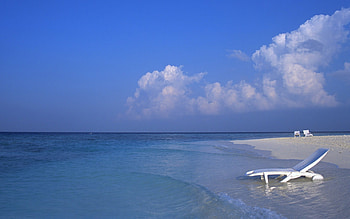 beach carousel , life, beach HD wallpaper