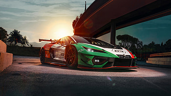 2026 Lamborghini Temerario GT3, Coupe, GT Racing, Race Car, Turbo, V8 HD wallpaper