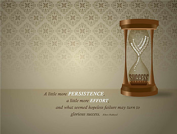 Success, sand, clock, possible HD wallpaper