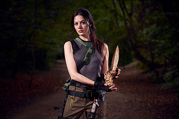 Lara Shadow Of The Tomb Raider Cosplay , cosplay, lara-croft, tomb-raider, games, girls, shadow-of-the-tomb-raider HD wallpaper