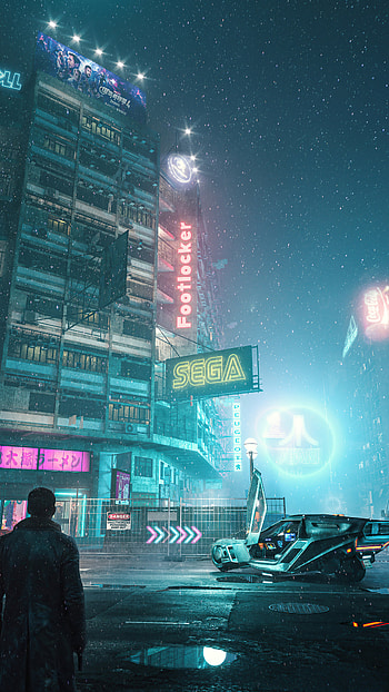 Blade Runner 2049 Tokyo, Cyberpunk cityscape, Sony Xperia HD phone wallpaper