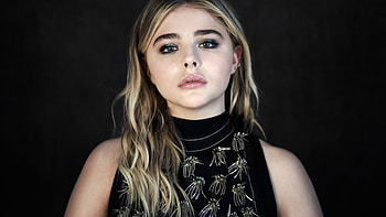 Chloe Moretz, Actress, Blonde portrait HD wallpaper