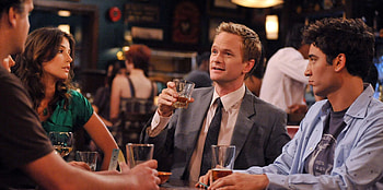 How I Met Your Mother, Barney vs Ted, Robin HD wallpaper