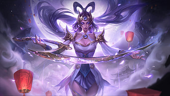 Diana League Of Legends Game , diana-league-of-legends, league-of-legends, games, anime, artist, artwork, digital-art, artstation HD wallpaper