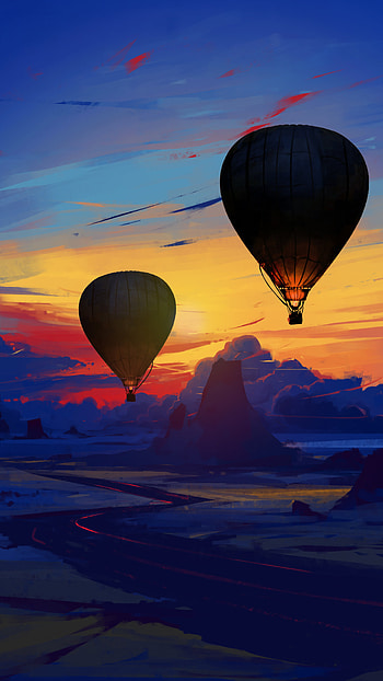 Air Sports, Air balloon, Floating sony xperia, Backgrounds HD phone wallpaper