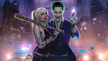 New Joker Harley Quinn, joker, harley-quinn, superheroes, supervillain, artwork, deviantart HD wallpaper