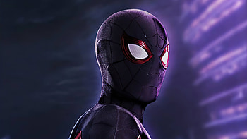 Black Spider Man 2020 , spiderman, superheroes, artwork, artist HD wallpaper