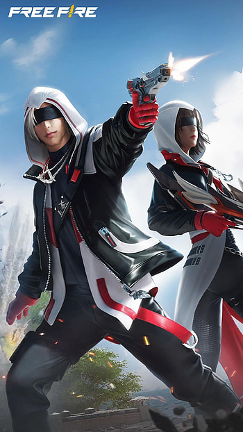 Fire Dynamic Duo Mobile, video game, Garena Fire HD phone wallpaper
