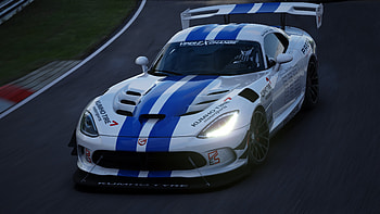 Dodge SRT Viper In Nurburgring Nordschleife Récord, Nürburgring, Dodge Viper SRT10 ACR, Dodge Viper ACR, Dodge Viper, Dodge, video game, Assetto Corsa HD wallpaper