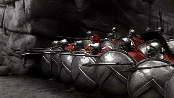 soldiers movies 300 (movie) Sparta spears selective coloring / HD wallpaper
