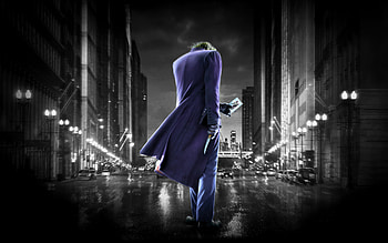 Joker Dark Walk, joker, superheroes, artist, artwork, digital-art HD wallpaper