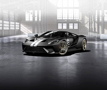 Ford GT 66 Heritage Edition Side View, ford-gt, ford, cars HD wallpaper