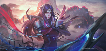 Irelia Leagueof Legends , irelia, league-of-legends, games, artist, artwork, digital-art, artstation HD wallpaper