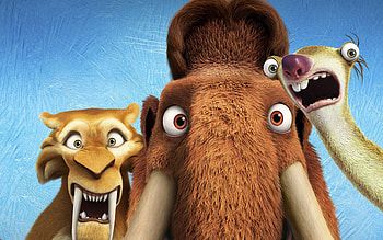 Diego and Manny, Sid (Ice Age) HD wallpaper